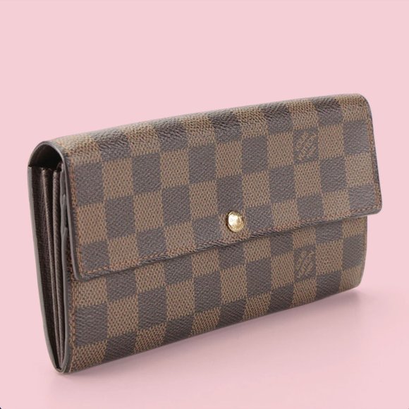 Louis Vuitton Damier Ebene Sarah Wallet - Picture 3 of 10
